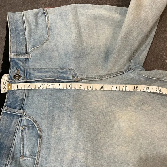 Knox Rose Size 12 embroidered jeans - Picture 7 of 8